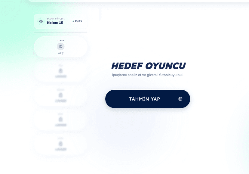 Lost Boot Hedef Oyuncu Ekranı